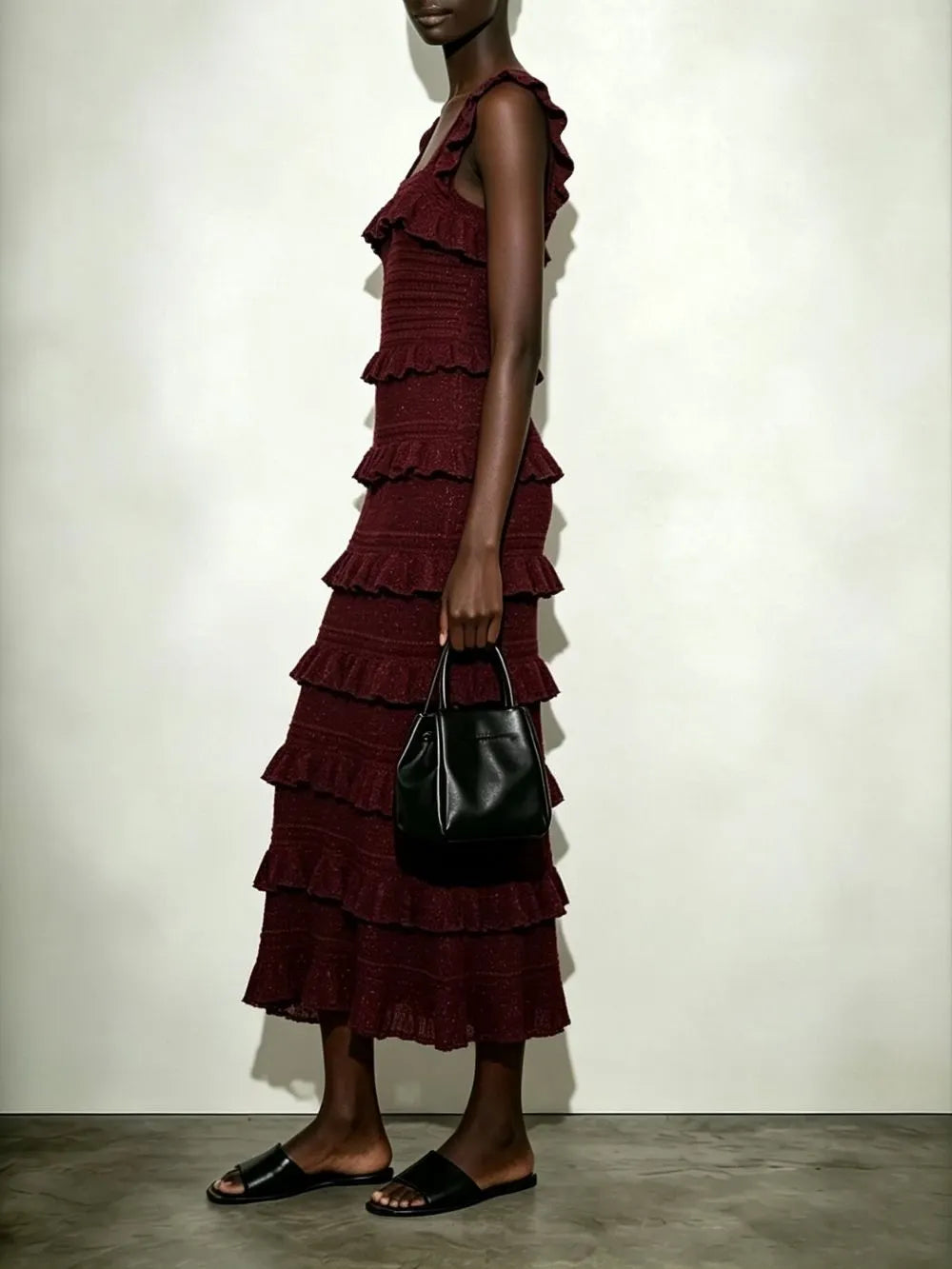 Makali Layered Two-Piece Set Flowering Girl