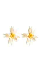Bexiron Rhinestone Flower Earrings Flowering Girl