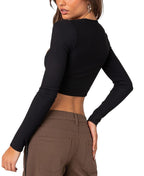 MILADY RIBBED CROP TOP Flowering Girl