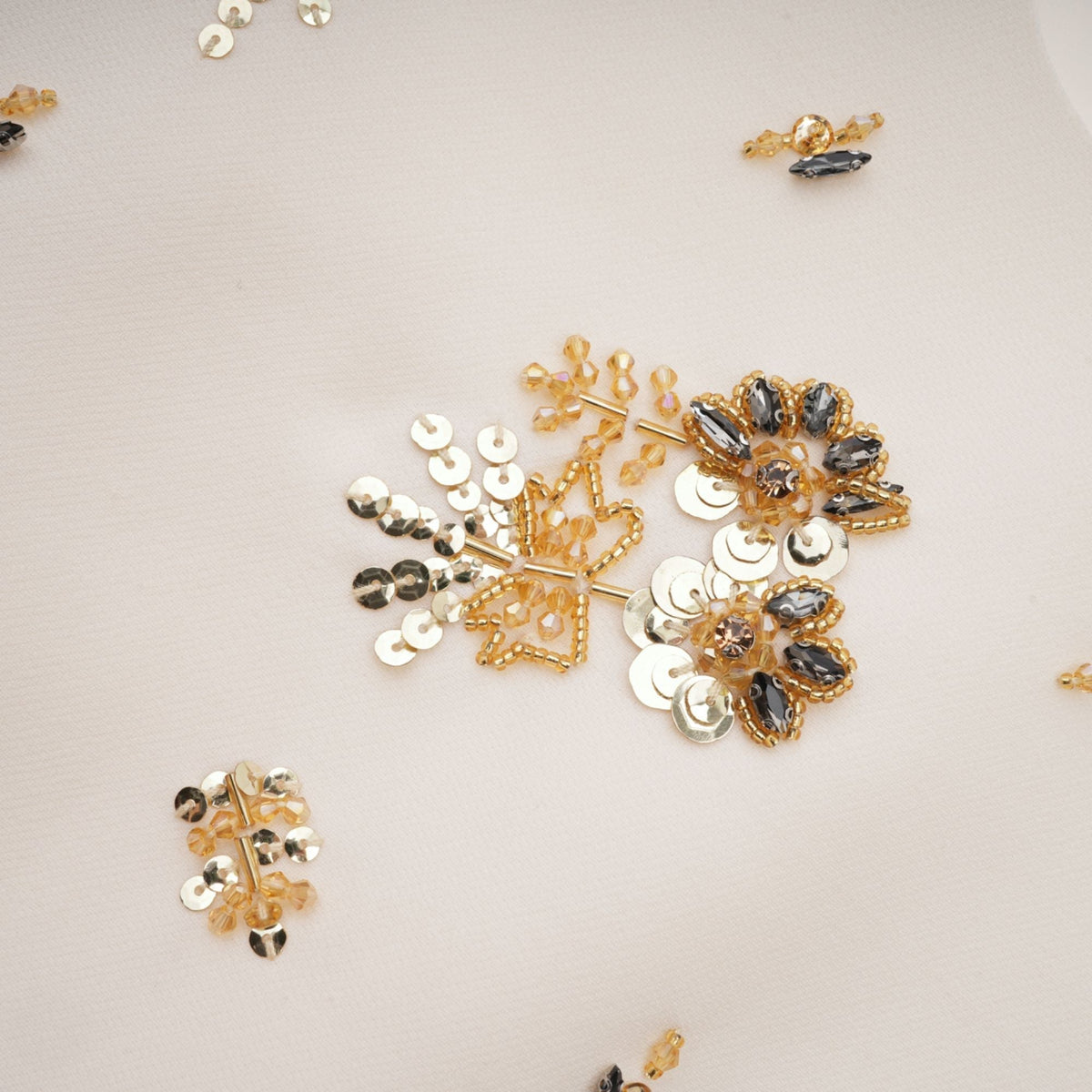 Cyrielle crystal-embellished mini dress Flowering Girl