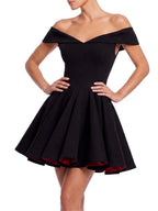 Drynex Off Shoulder Red Sole Mini Dress Flowering Girl