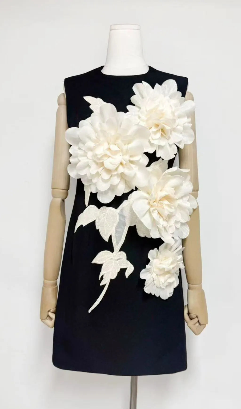 Jocasta Sleeveless Flower Mini Dress Flowering Girl