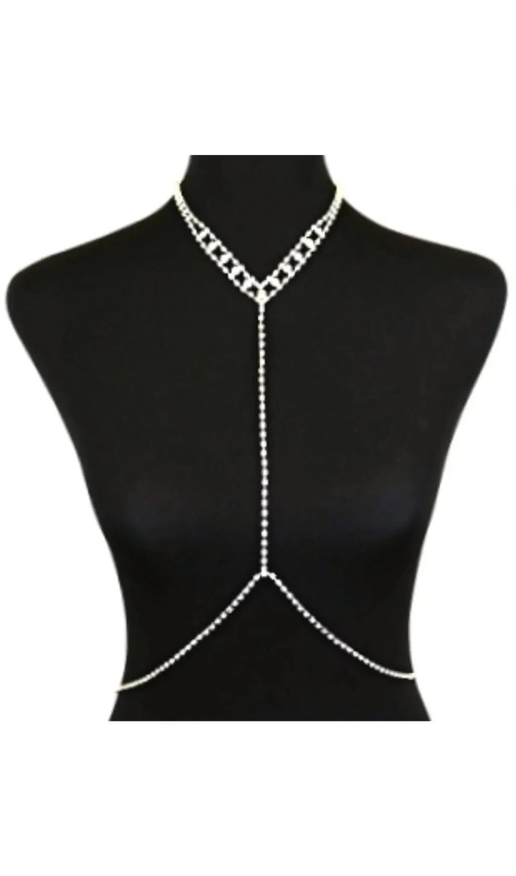 Crystal Body Chain Flowering Girl