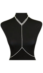 Crystal Body Chain Flowering Girl
