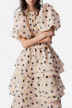Colette Polka Dot Ruffle Skirt Two Piece Set Flowering Girl