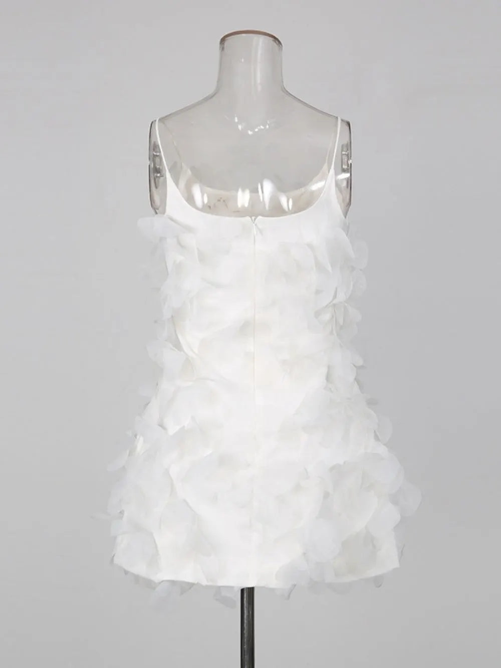 Madelyn Petal Embellished Mini Dress Flowering Girl