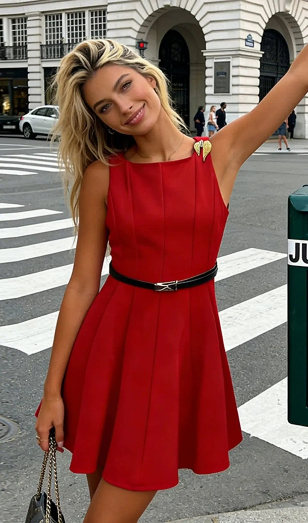 Kiyono Sleeveless Mini Dress Flowering Girl