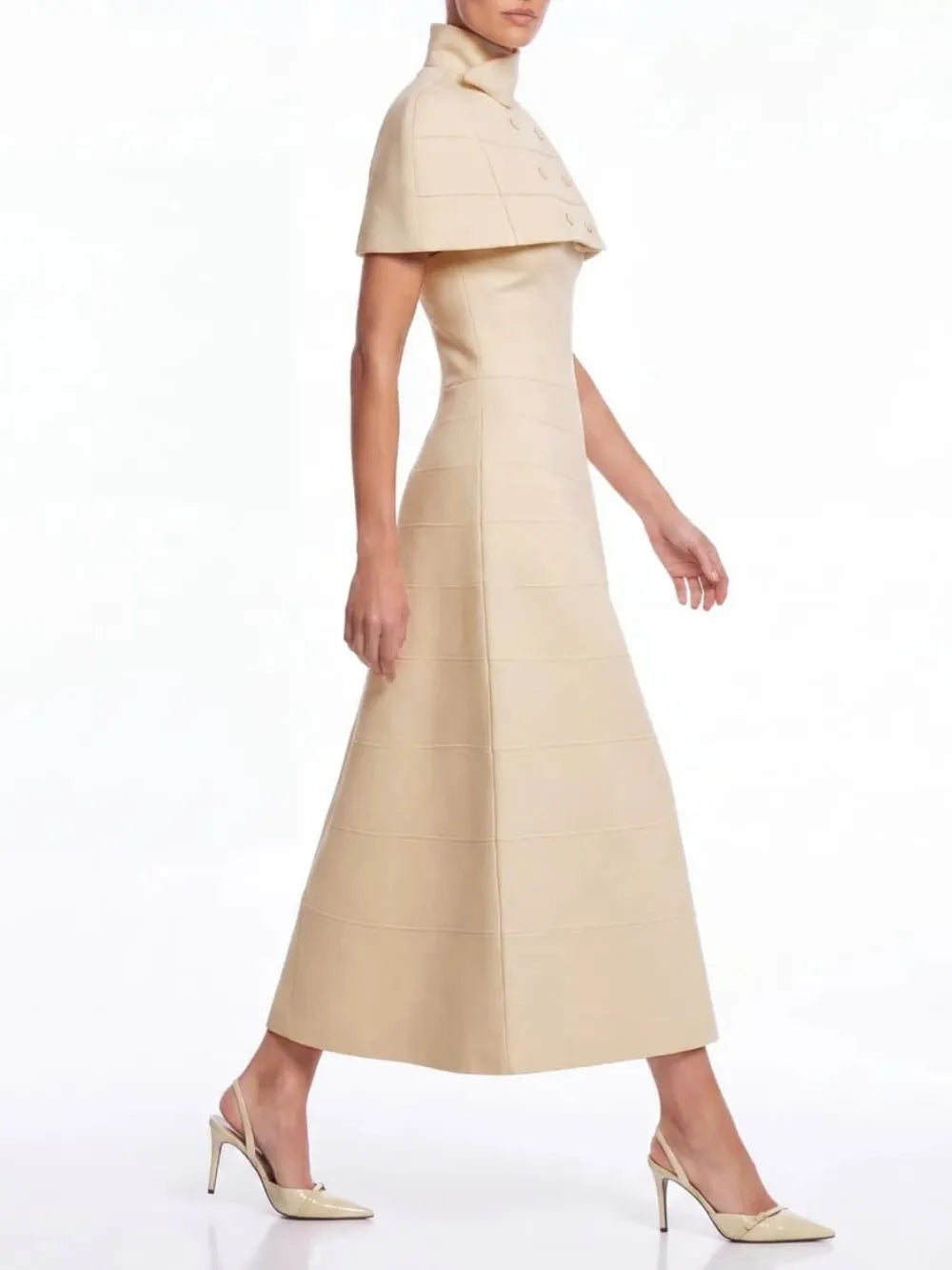 Frigg Cape Dress Set Flowering Girl