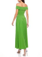 Greta Off Shoulder Twisted Maxi Dress Flowering Girl