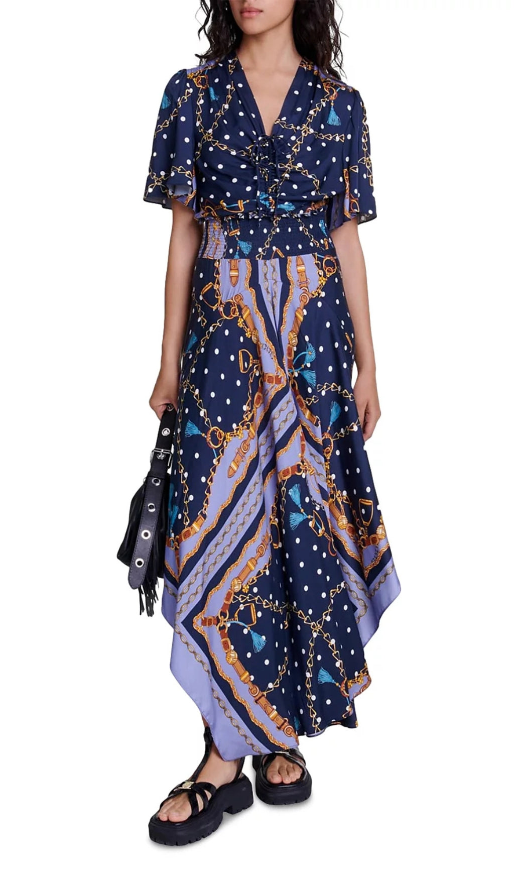 Rachelae Printed Dress Flowering Girl