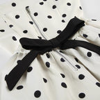 Lumi Dot Strapless Mini Dress Flowering Girl