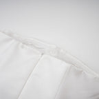 Lucie White Petal-Layered Strapless Corset Mini Dress Flowering Girl