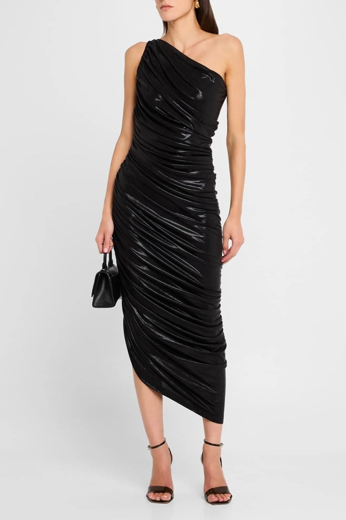 Off-Shoulder Pleated Dress Flowering Girl