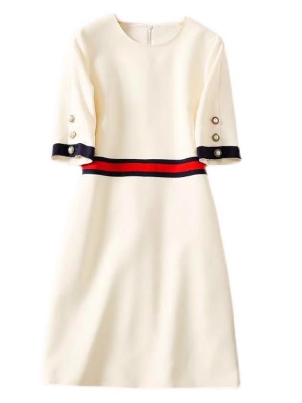 Kate White Elegant Dress Flowering Girl