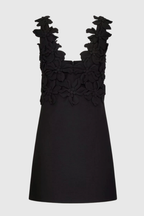 Juliete Floral Plunge Sleeveless Mini Dress Flowering Girl