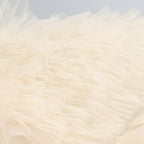 Champagne Tulle Fit-And-Flare Mini Dress Flowering Girl