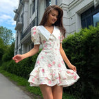Mattie Mini Dress Flowering Girl