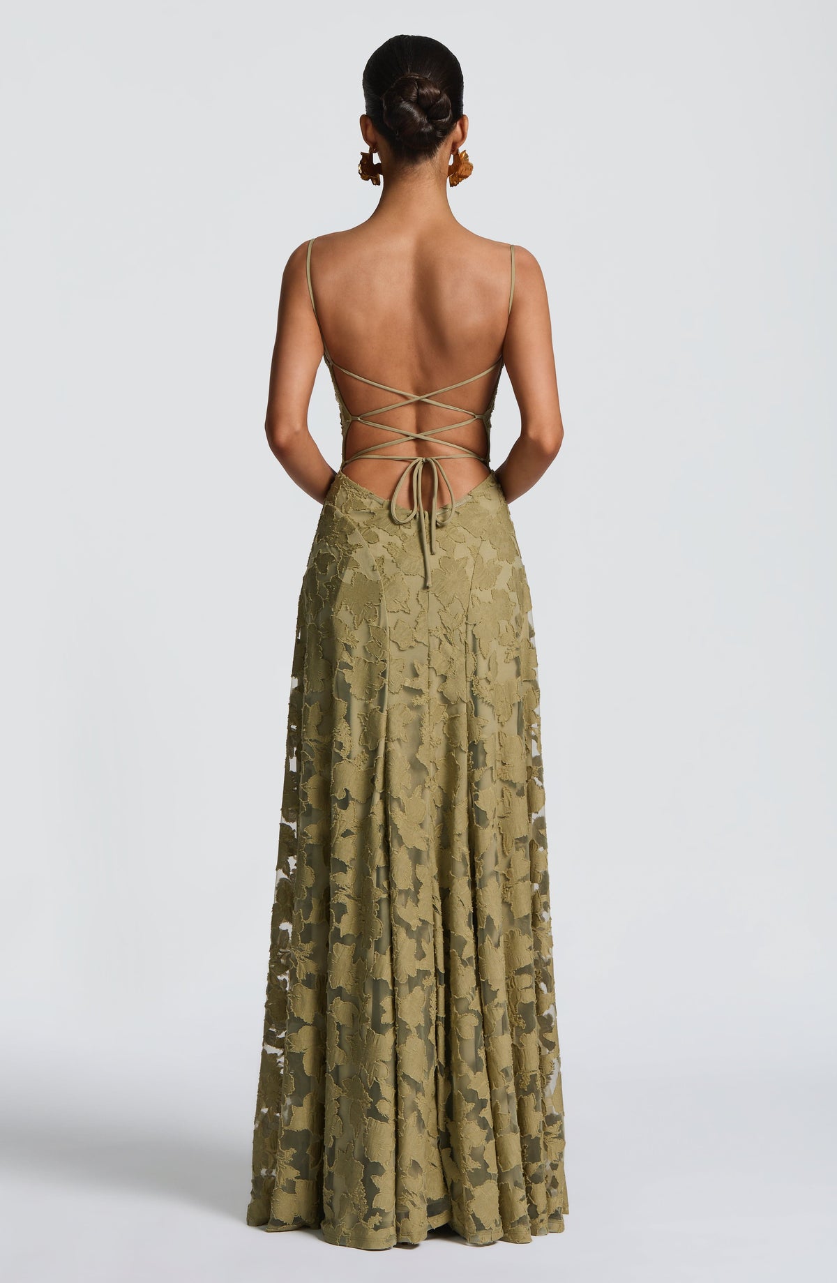 Francis Maxi Dress - Sage Flowering Girl