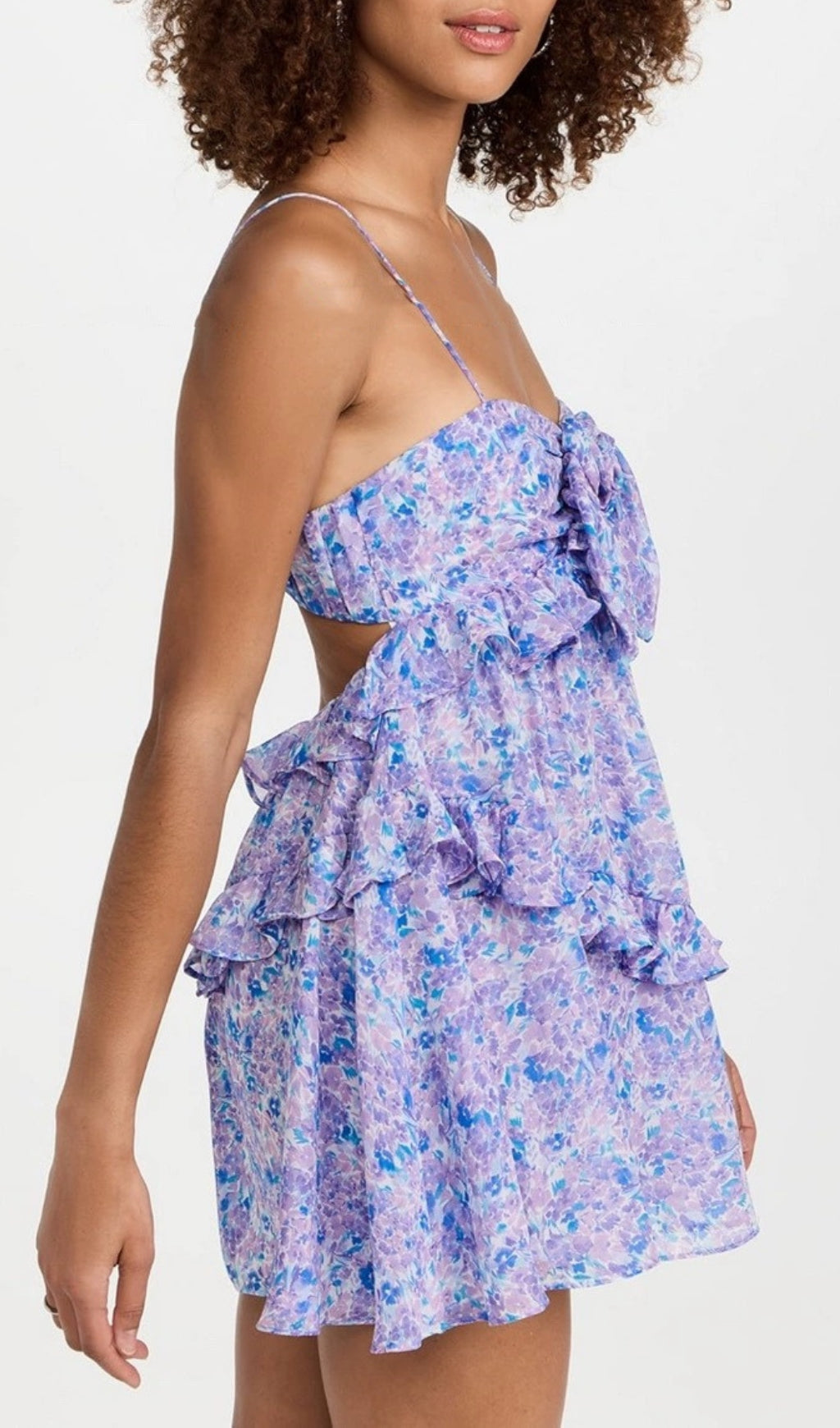 Aroa Floral Mini Dress Flowering Girl