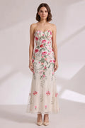 Cream Lace Mermaid Dress Flowering Girl