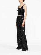 OVERSIZED EMBELLISHED TAFFETA PANTS Flowering Girl