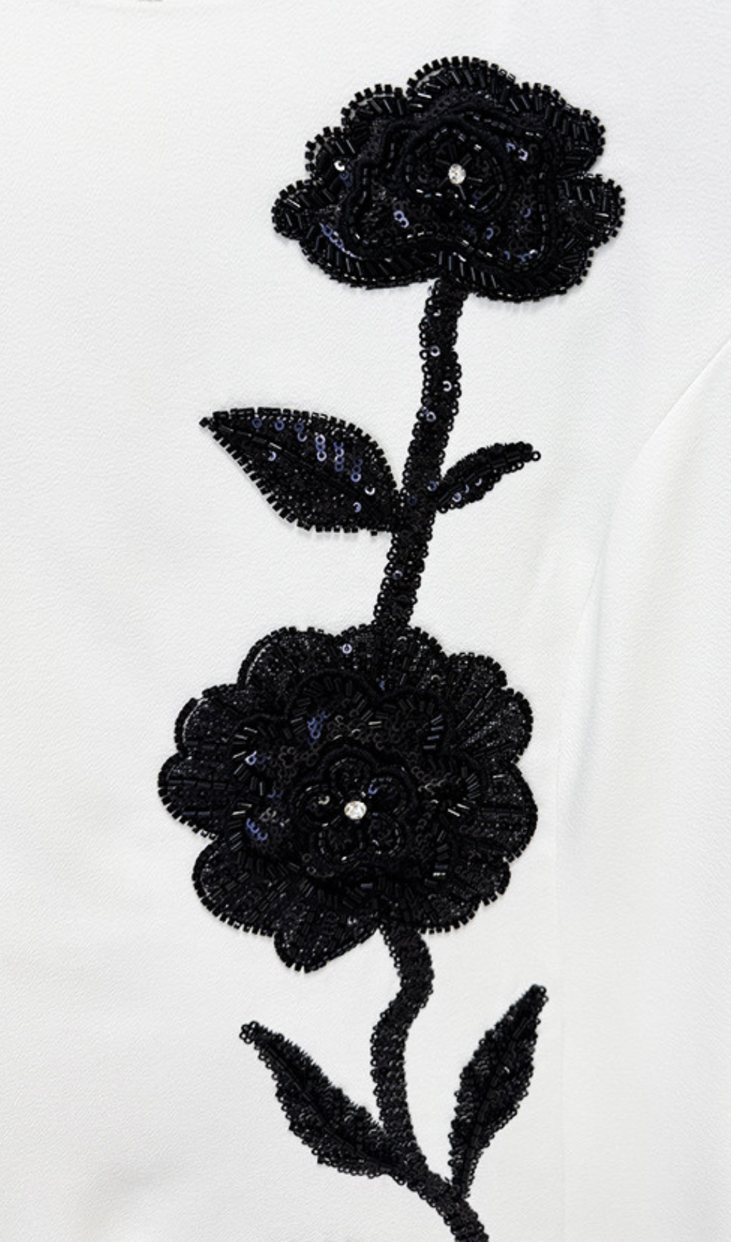 Gagenia White Flower Embellished Long Sleeve Gown Flowering Girl