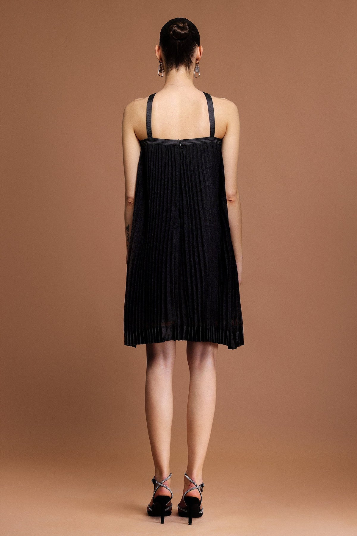 jessica Sleeveless Bowknot Folds Mini Dress Flowering Girl