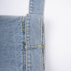 Patchwork Ruffle Denim Tunic Coat Flowering Girl