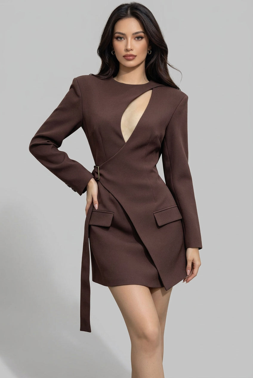 Muse Long Sleeve Blazer Dress