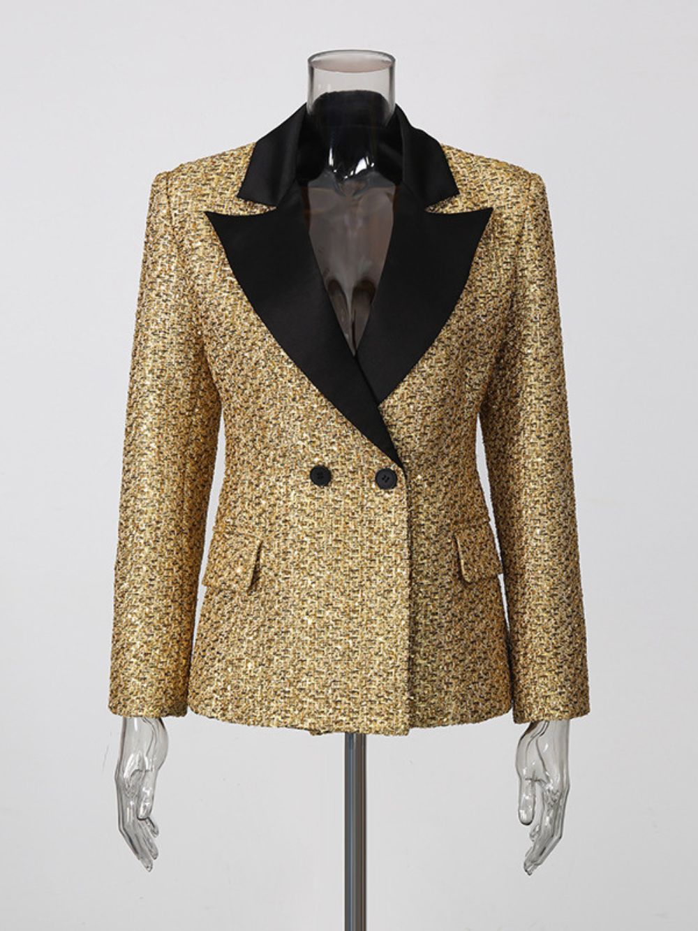 Miyu Gold Blazer