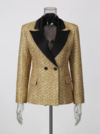 Miyu Gold Blazer