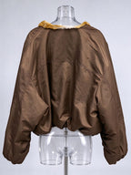 Myrna Brown Padded Jacket