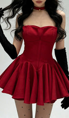 Keres Strappy Mini Dress Flowering Girl