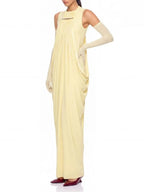 Quvion Sleeveless Draped Maxi Dress Flowering Girl