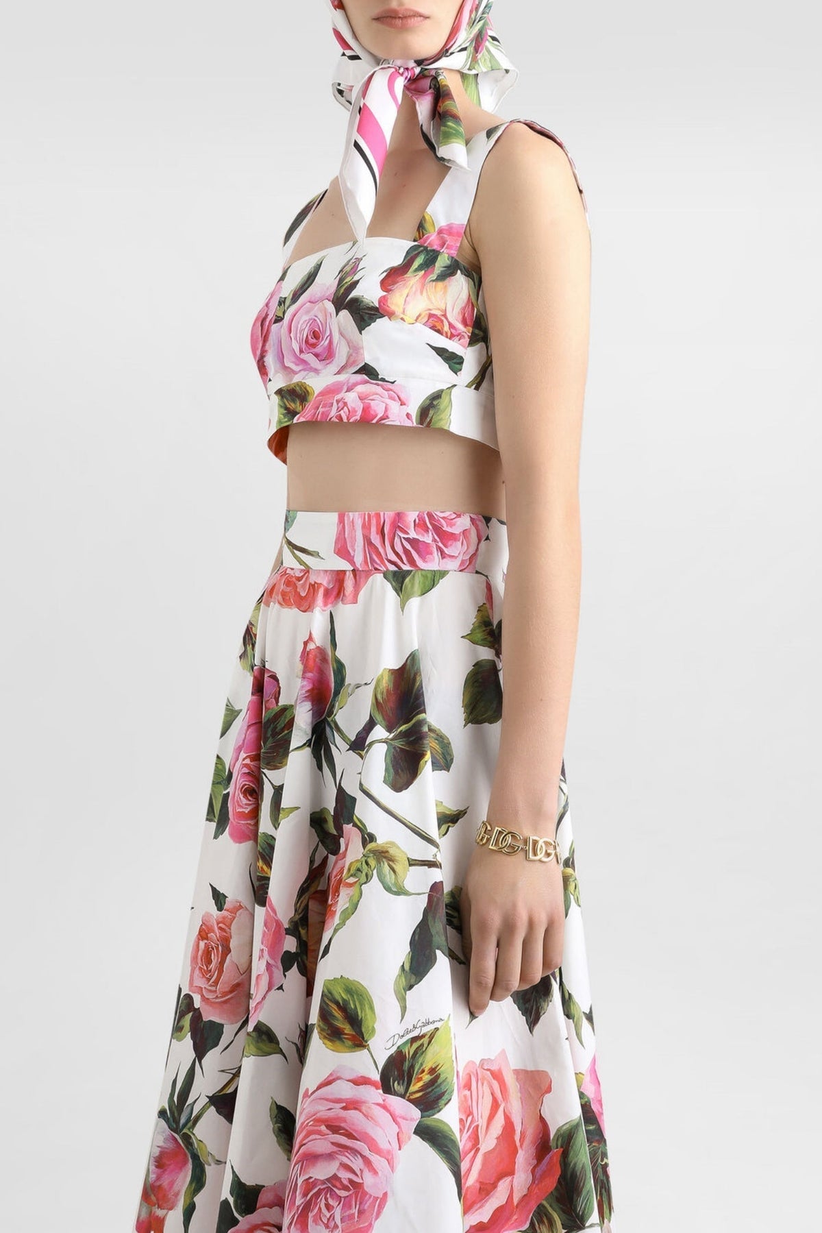 Cythina Floral Two Piece Set Flowering Girl