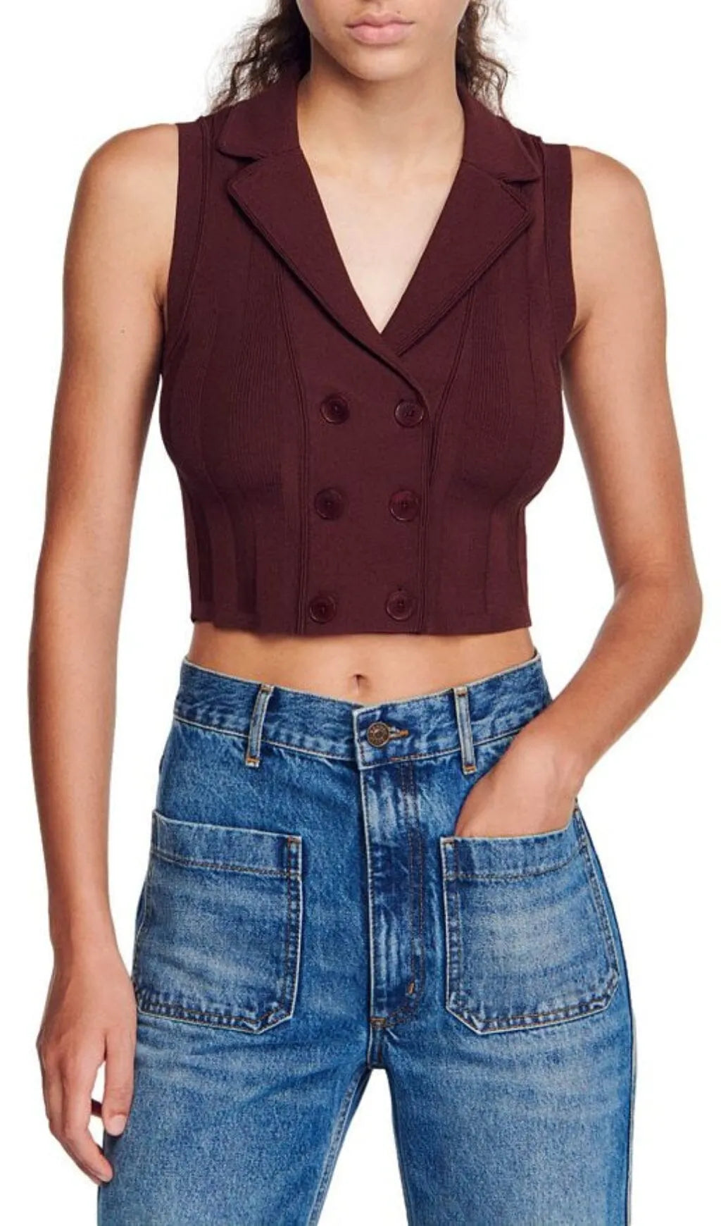 SOLUNE KNIT VEST Flowering Girl