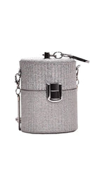 Bucket Bag - Silver Flowering Girl