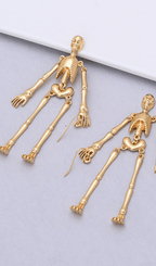 Skull Alloy Ring Flowering Girl