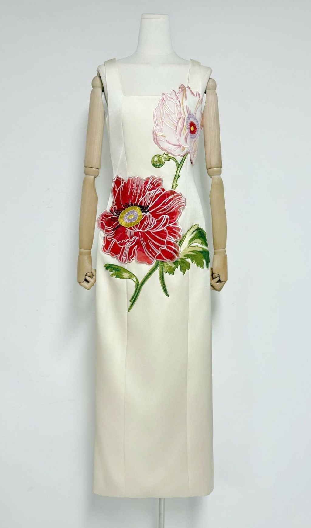 Karin Strappy Flower Maxi Dress Flowering Girl