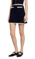 Crochet Mini Skirt Flowering Girl