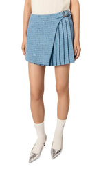 Pleated Tweed Skort Flowering Girl
