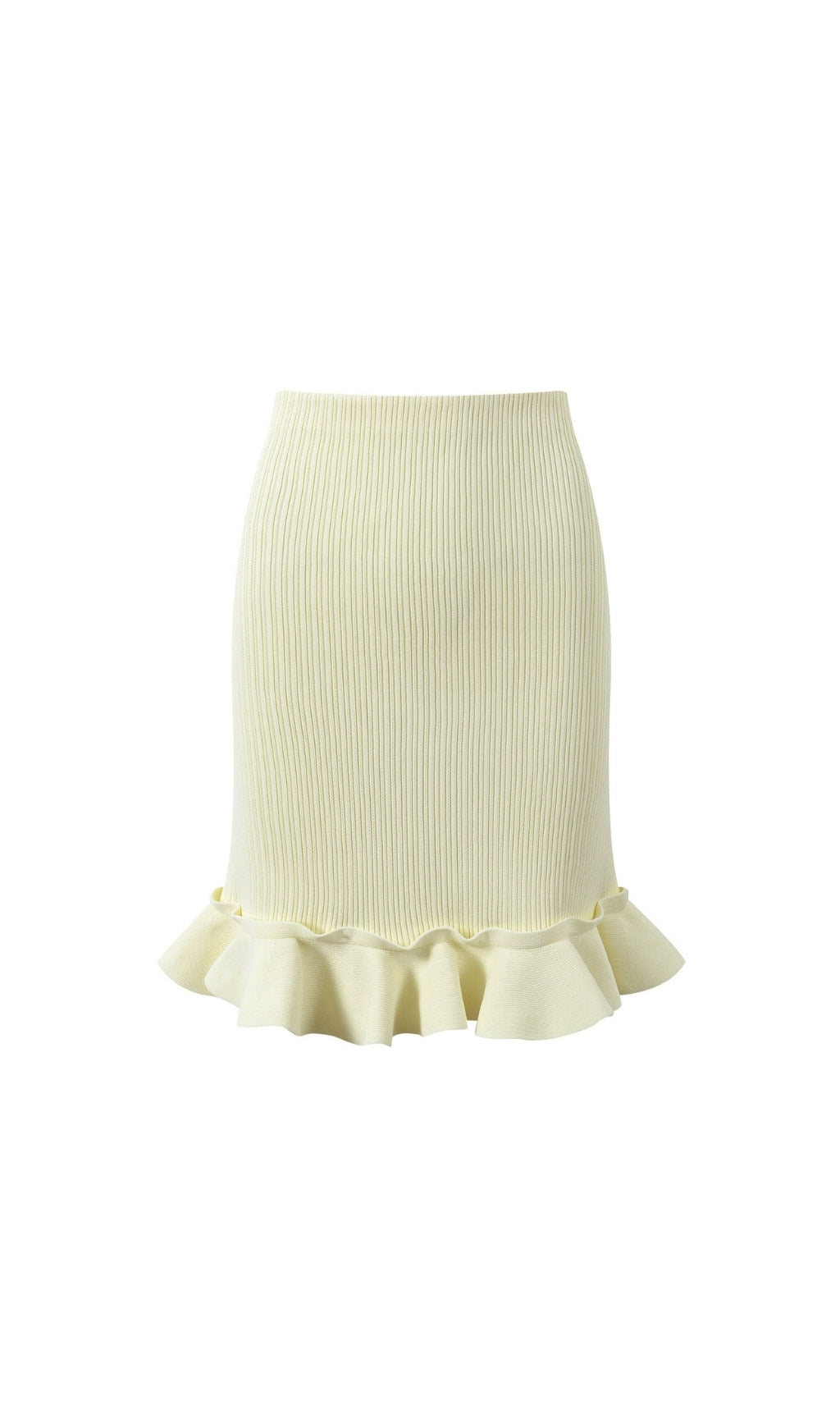 Knit Ruffle Skirt Flowering Girl