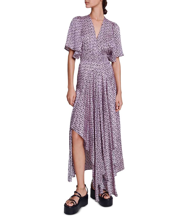 RACHELIA SATIN MAXI DRESS Flowering Girl