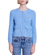 MOSCILI CARDIGAN IN BLUE Flowering Girl