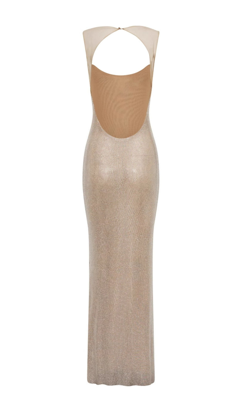 Cedrica Embellished Backless Maxi Dress Flowering Girl