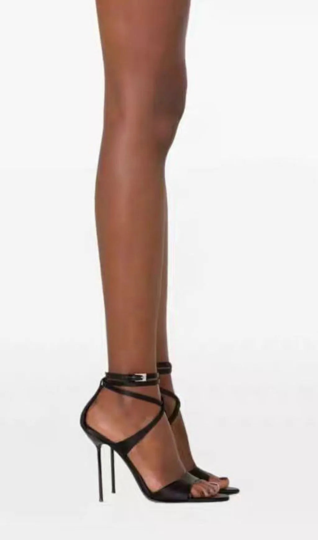 Katana Black Heels Flowering Girl
