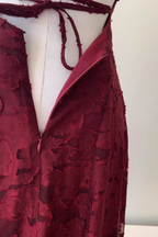 Francis Maxi Dress - Cherry Lacquer Flowering Girl