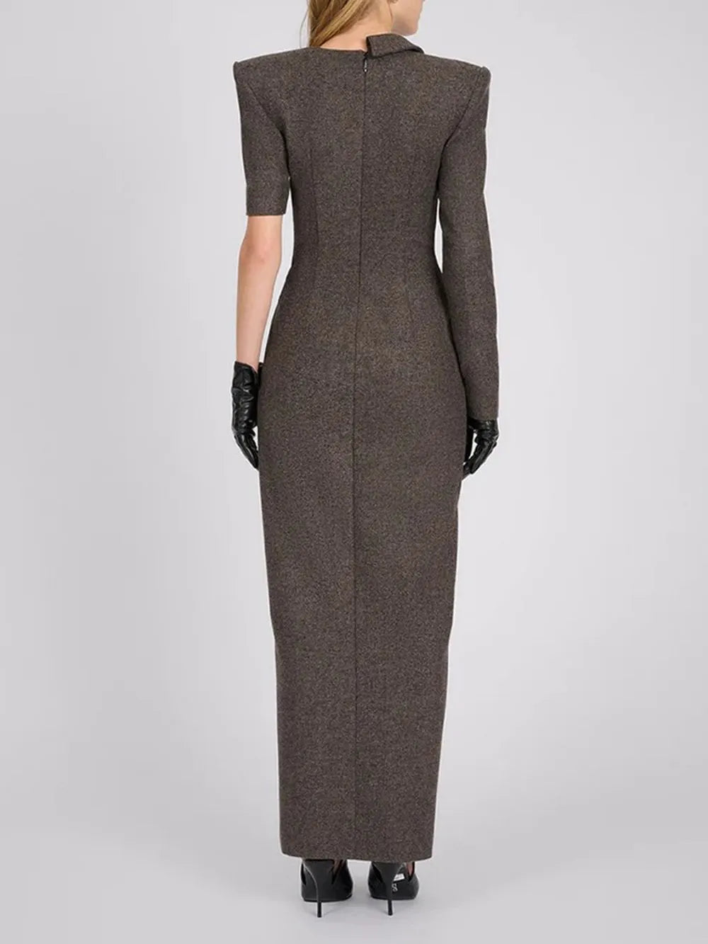 Mariah Lace Maxi Blazer Dress Flowering Girl