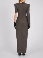 Mariah Lace Maxi Blazer Dress Flowering Girl
