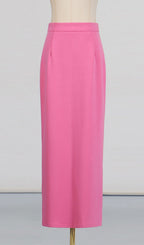 trista Flower Two-Piece Set in pink Flowering Girl